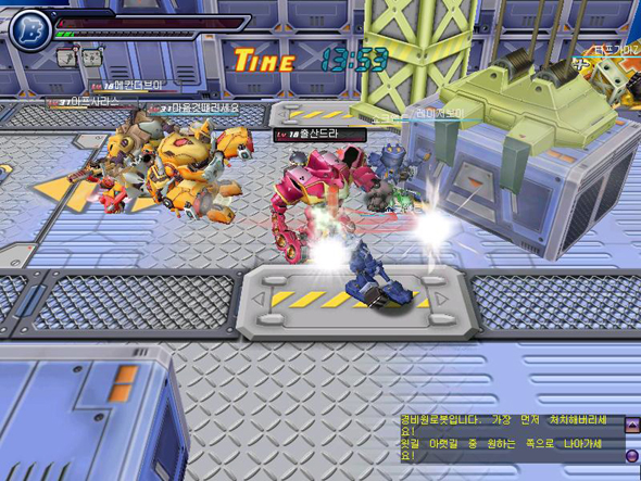 [베타] 한게임, 3D 로봇 액션 게임 바우트 오픈 베타!